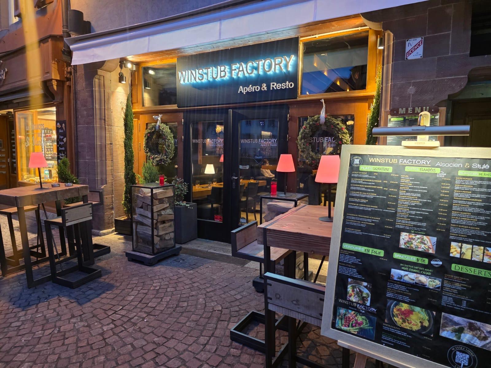 R&eacute;servez votre table au Winstub Factory de Colmar ! Soultz-Haut-Rhin